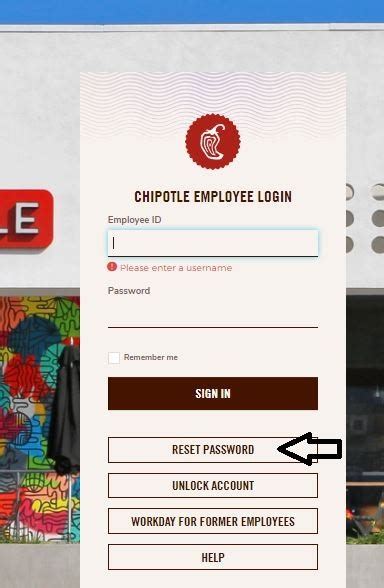 Sign in using an X. . Chipotle login workday